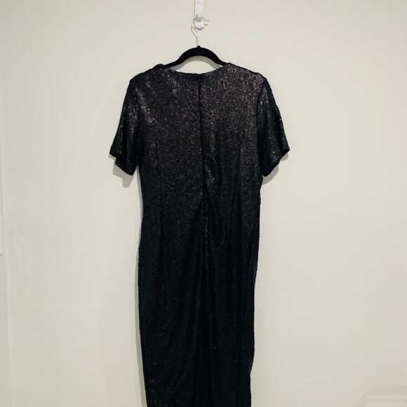Eloquii Studio Black Short Sleeve Size 16 Dress - Picture 7 of 10